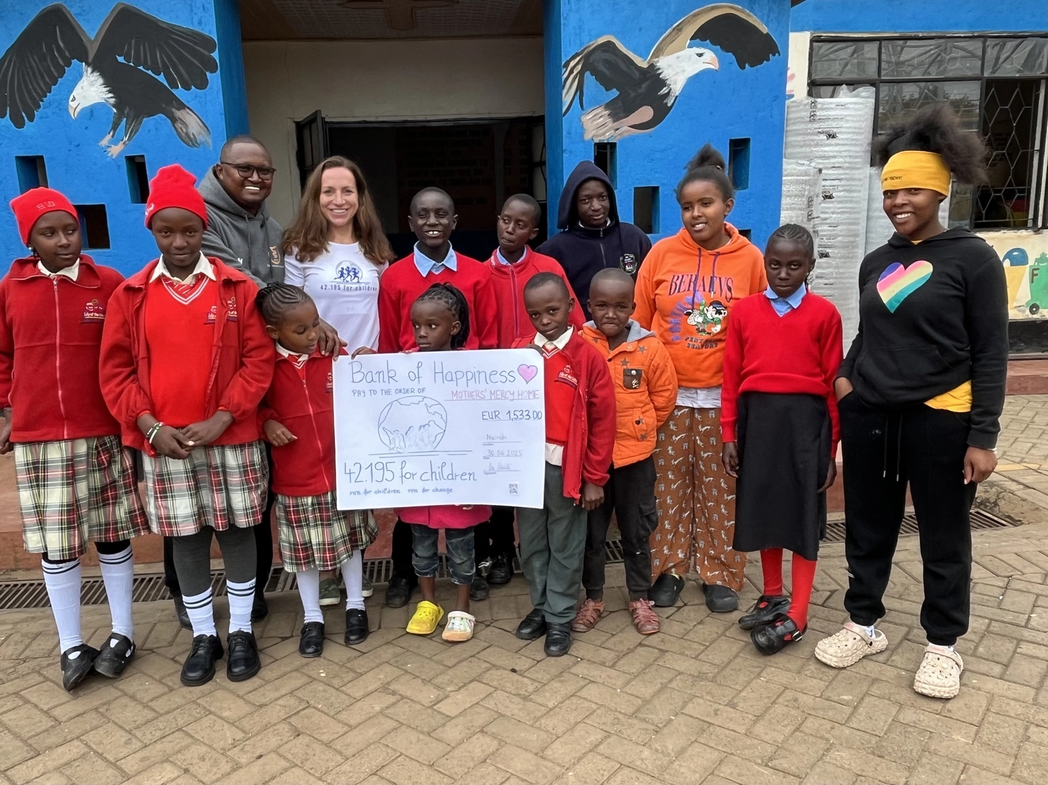 42.195 for Children - a global running initiative - Education in Kenya