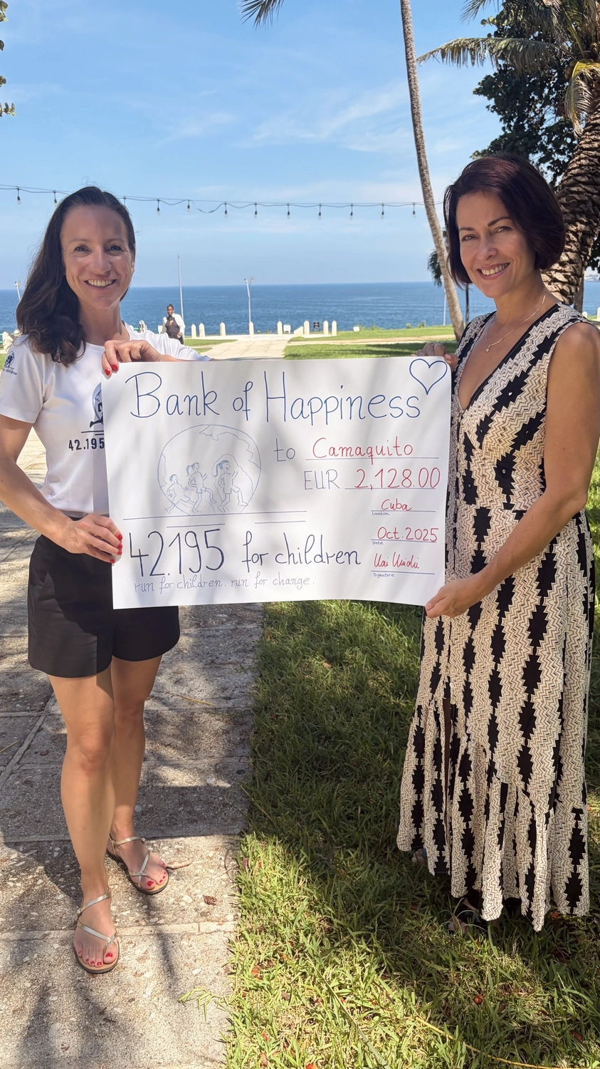 42.195 for Children - a global running initiative - Running for children in Cuba