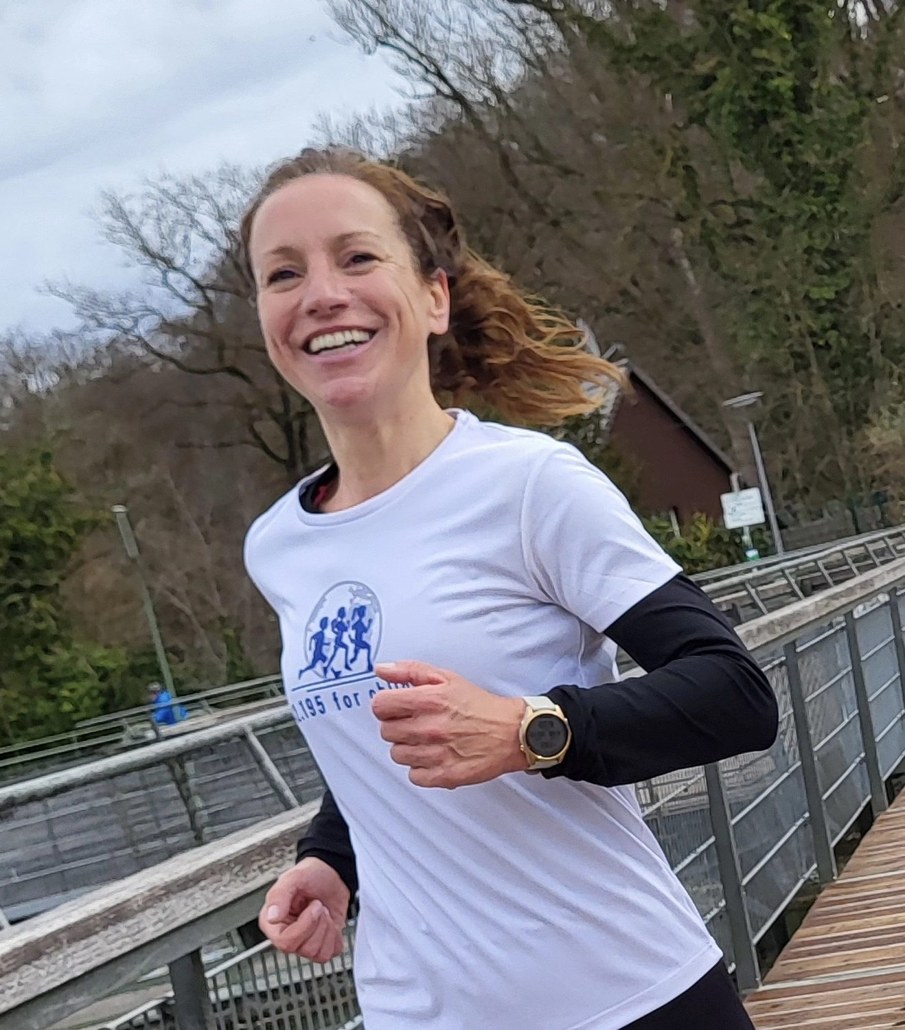 42.195 for Children - a global running initiative - girl running
