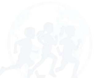 42.195 für Kinder – eine globale Laufinitiative – Logo